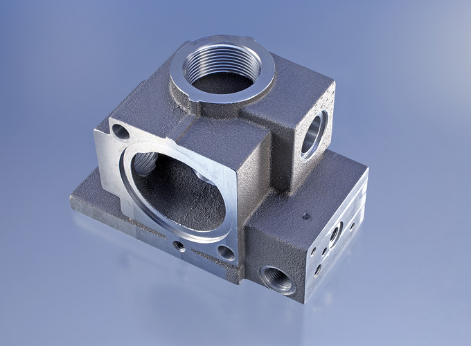 Verteilerblock für die Hydraulikindustrie