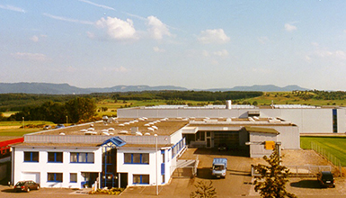 Große Betriebserweiterungen bei der Martin Höhn GmbH in Rosenfeld zwischen 1979 und 1995