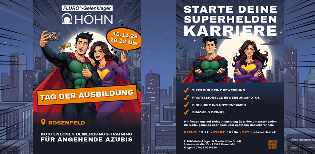 Erster Ausbildungs-Informations-Tag bei FLURO-HÖHN am 15. November 2025